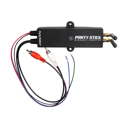Party Stick Wireless Adapter - Music Sharing adapter for Amplified Subwoofers Amplified Speaker Systems and Aftermarket
