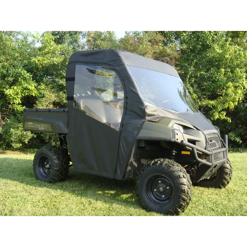 Polaris Full-Size Ranger 2-Seater 500/700/800 - Full Cab Enclosure with Vinyl Windshield