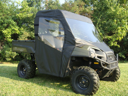 Polaris Full-Size Ranger 2-Seater 500/700/800 - Full Cab Enclosure with Vinyl Windshield - Full Cab Enclosure