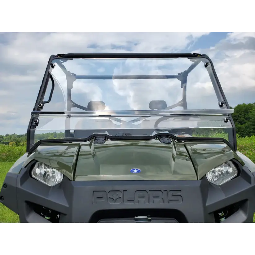 Polaris Full-Size Ranger 2-Seater 500/700/800 - 2 Pc Scratch-Resistant Windshield
