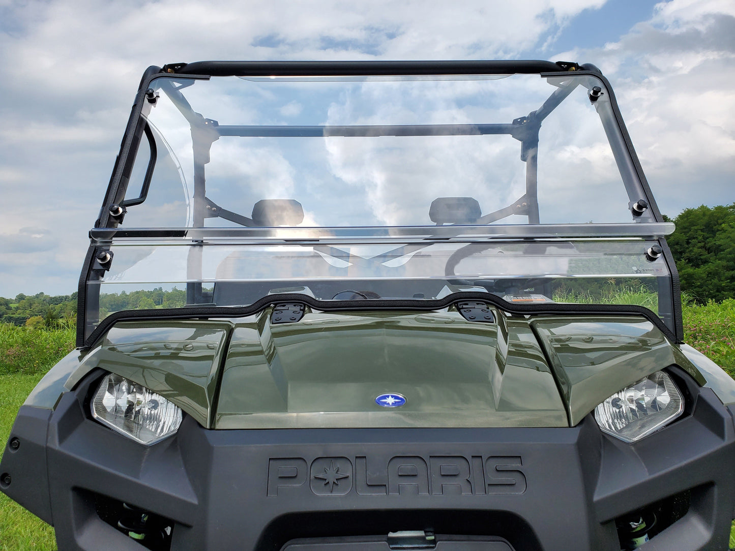 Polaris Full-Size Ranger 2-Seater 500/700/800 - 2 Pc Scratch-Resistant Windshield - Windshields