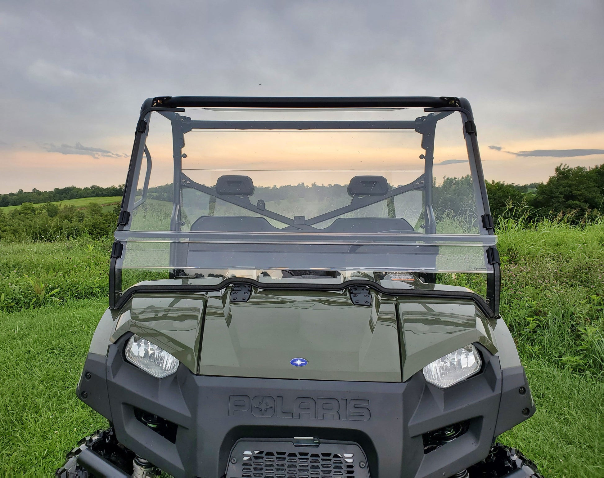 Polaris Full-Size Ranger 2-Seater 500/700/800 - 2 Pc Windshield - Windshields