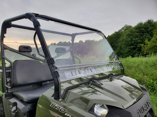 Polaris Full-Size Ranger 2-Seater 500/700/800 - 2 Pc Windshield - Windshields