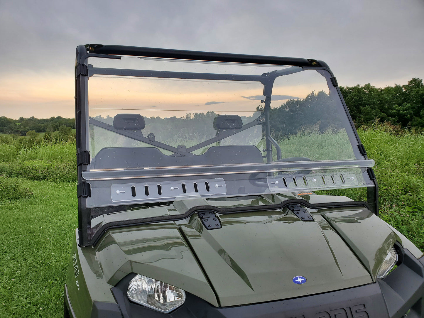 Polaris Full-Size Ranger 2-Seater 500/700/800 - 2 Pc Windshield - Windshields