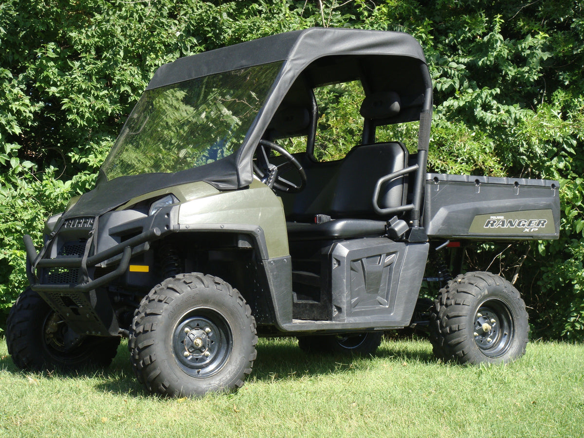 Polaris Full-Size Ranger 2-Seater 500/700/800 - Vinyl Windshield/Top/Rear Combo - Windshield/Roof/Back Panel