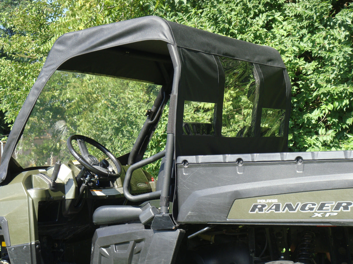 Polaris Full-Size Ranger 2-Seater 500/700/800 - Vinyl Windshield/Top/Rear Combo - Windshield/Roof/Back Panel