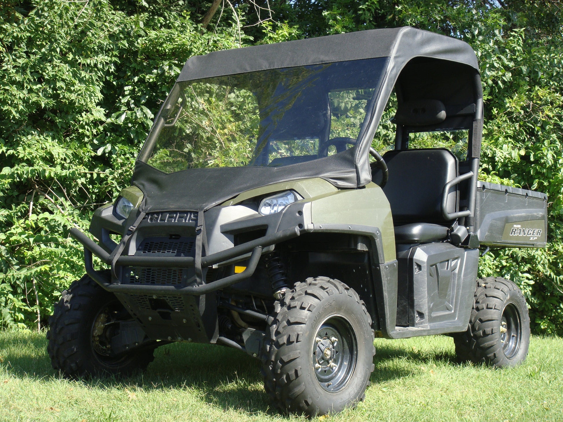 Polaris Full-Size Ranger 2-Seater 500/700/800 - Vinyl Windshield/Top/Rear Combo - Windshield/Roof/Back Panel