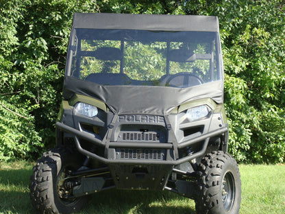 Polaris Full-Size Ranger 2-Seater 500/700/800 - Vinyl Windshield/Top Combo - Windshield/Roof