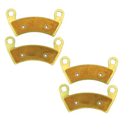Polaris General 1000/4 1000/XP 1000 2016-2026 Brass Brake Pad Set - Single Axle Set (Front) - Vehicle Parts &