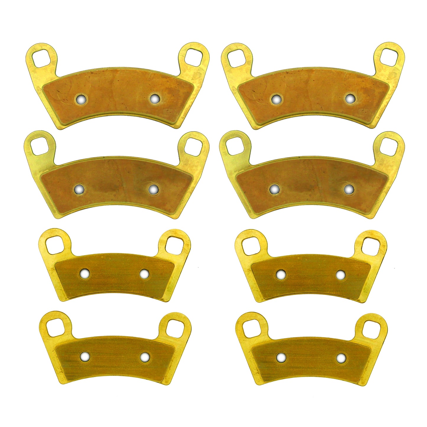 Polaris General 1000/4 1000/XP 1000 2016-2026 Brass Brake Pad Set - Vehicle Parts & Accessories