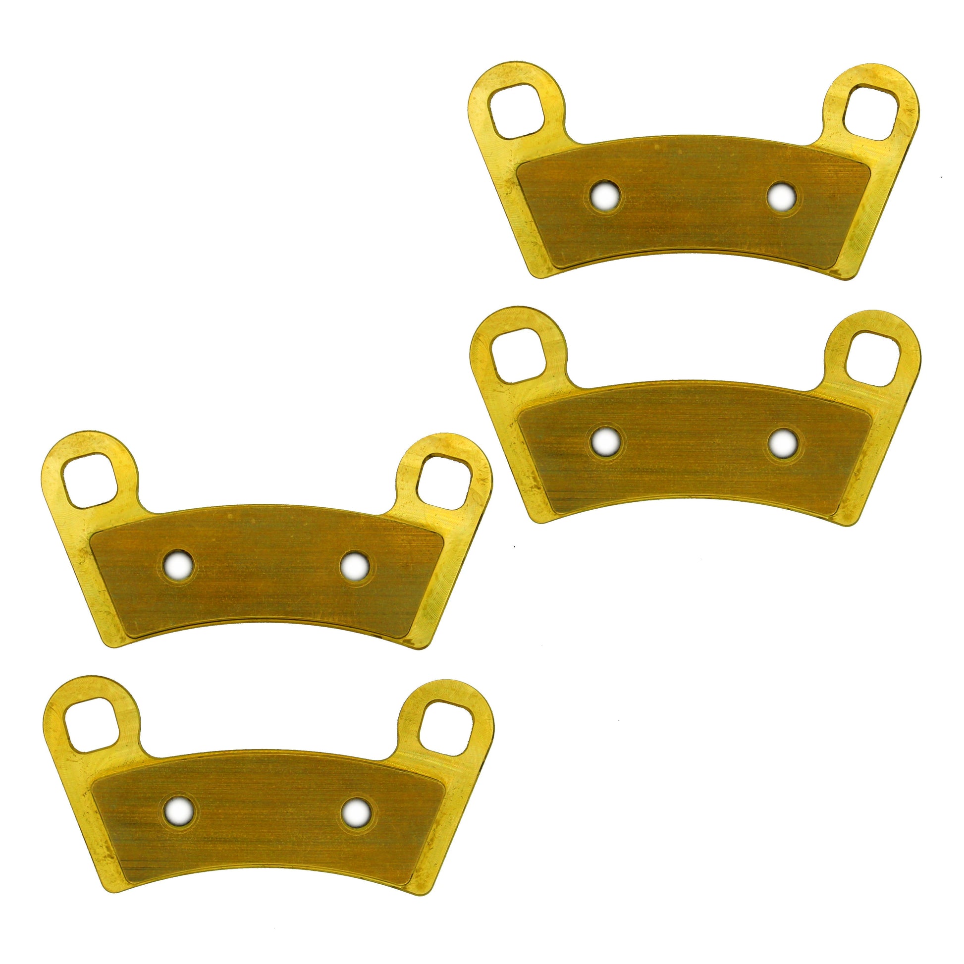 Polaris General 1000/4 1000/XP 1000 2016-2026 Brass Brake Pad Set - Single Axle Set (Rear) - Vehicle Parts & Accessories