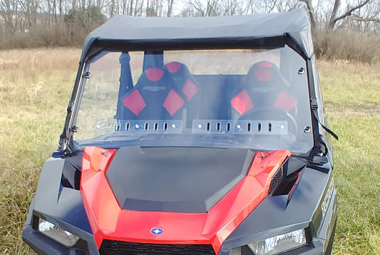 Polaris General Crew - 1 Pc Windshield with Vent Option