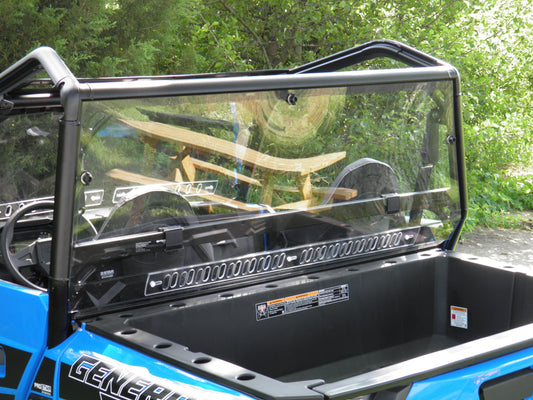 Polaris General Crew - Lexan Back Panel w/Vent Option - Windshields