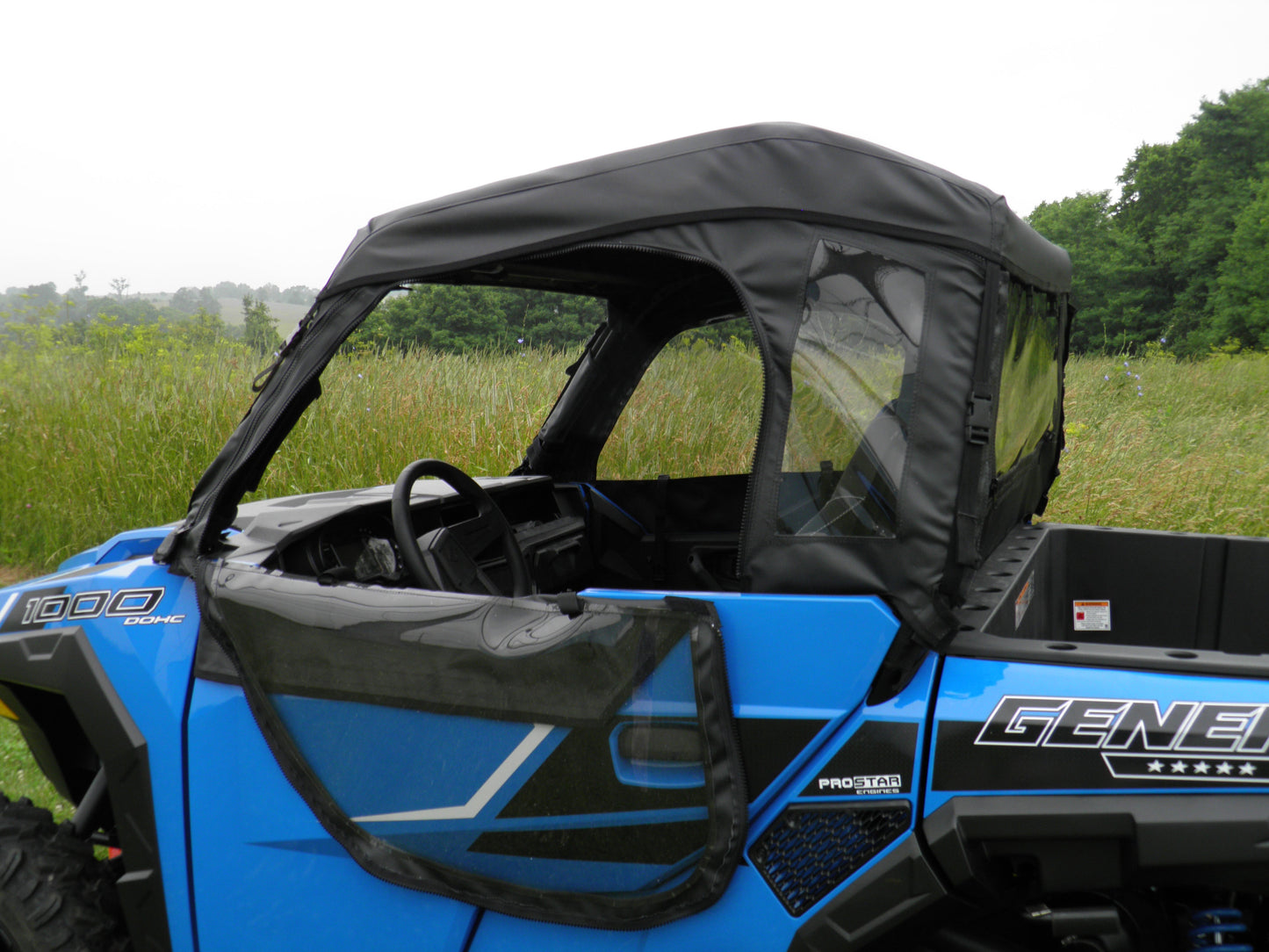 Polaris General - Door/Rear Window Combo - Full Door/Back Panel