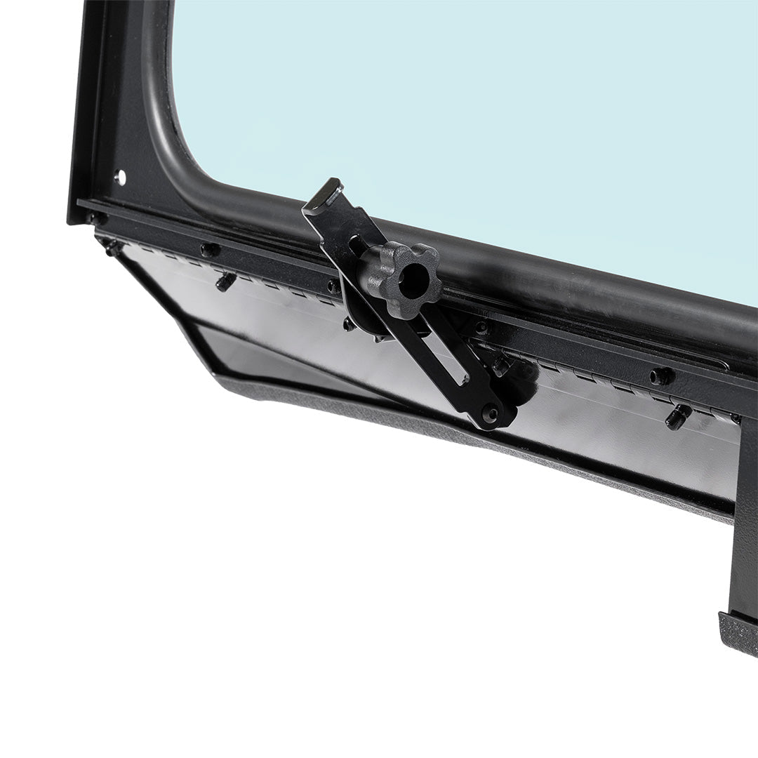 Polaris General Front Windshield - Glass Front Windshield
