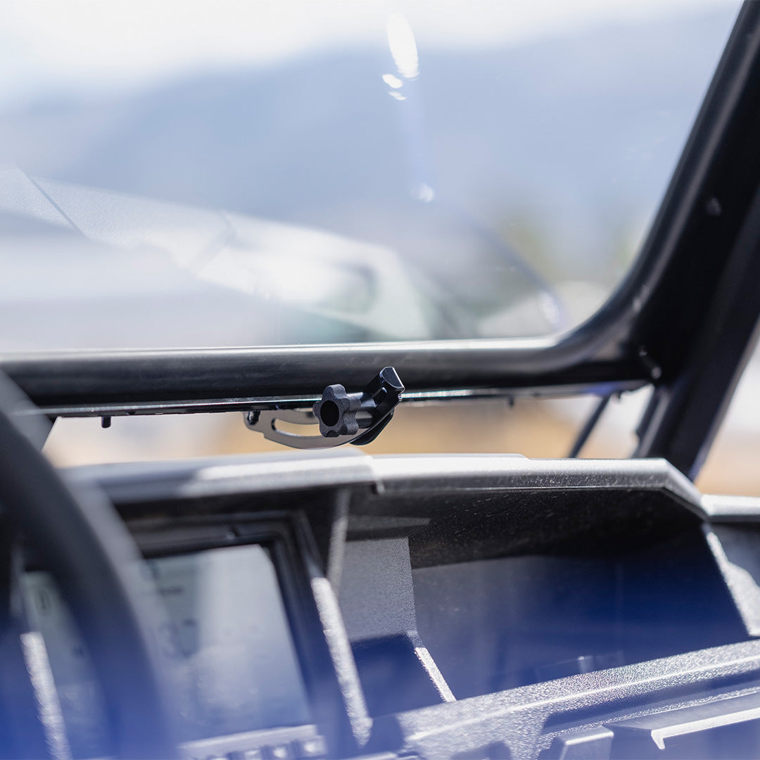 Polaris General Front Windshield - Glass Front Windshield