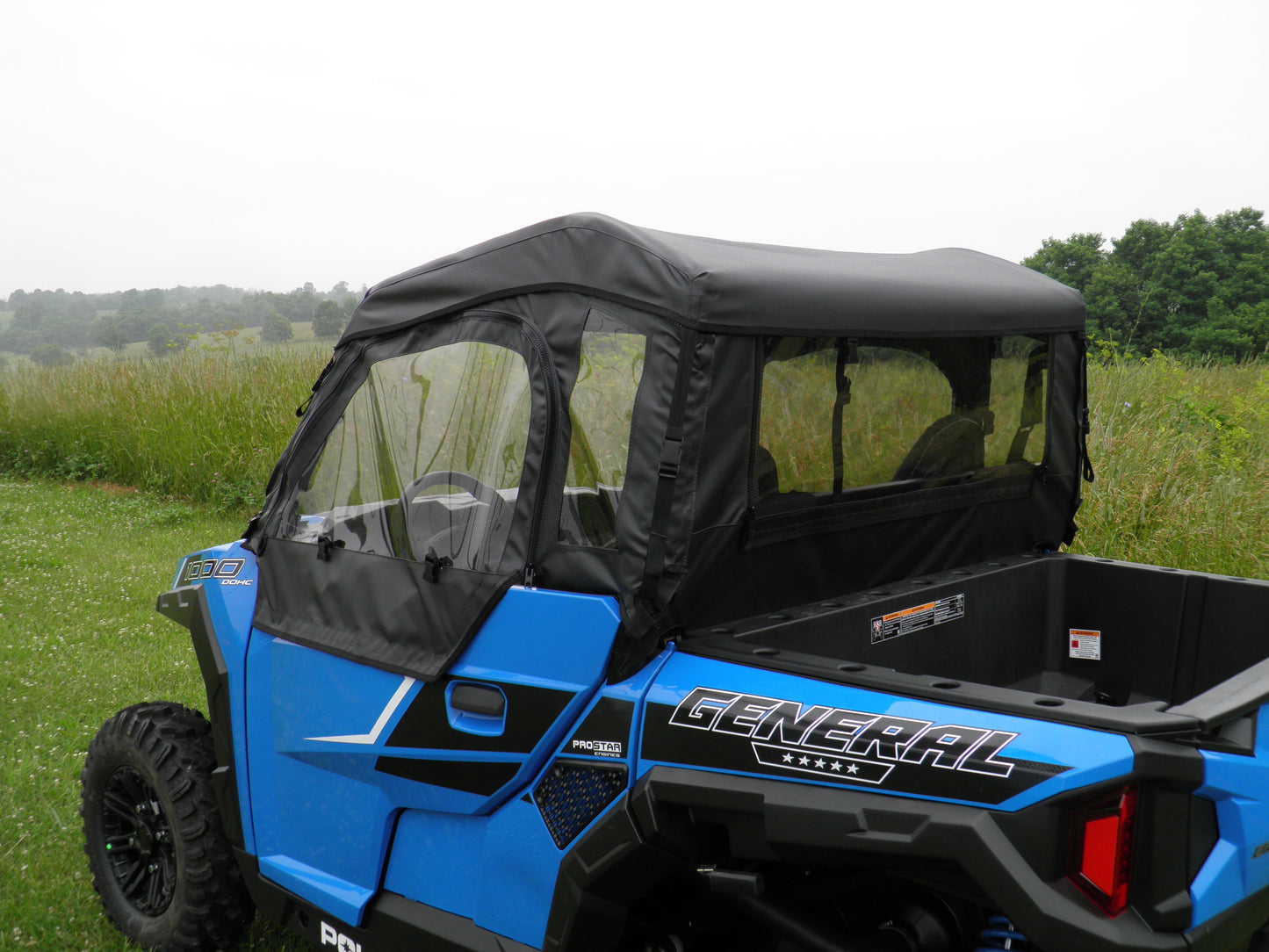 Polaris General - Full Cab Enclosure for Hard Windshield - Full Cab Enclosure
