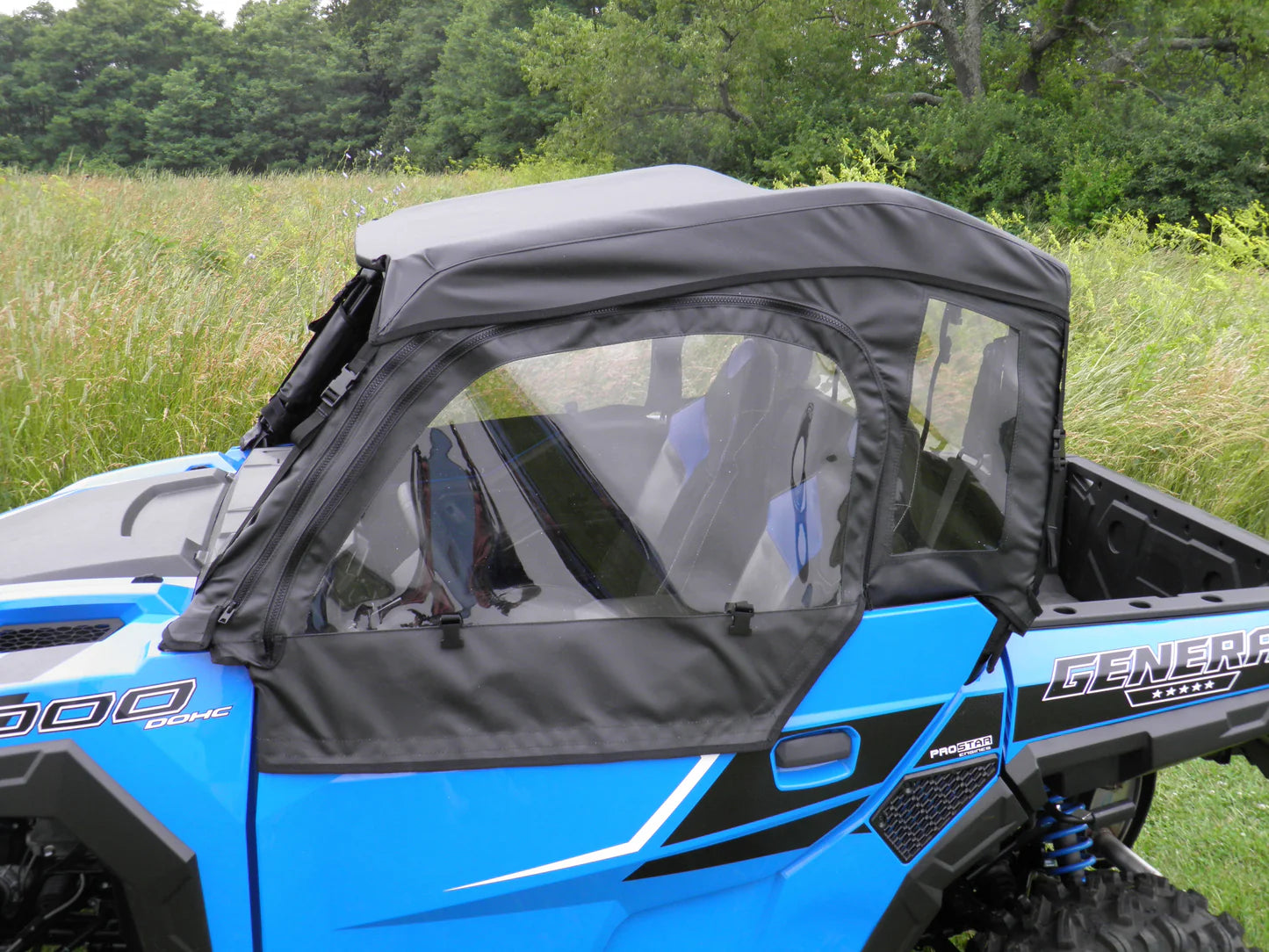 Polaris General - Full Cab Enclosure for Hard Windshield