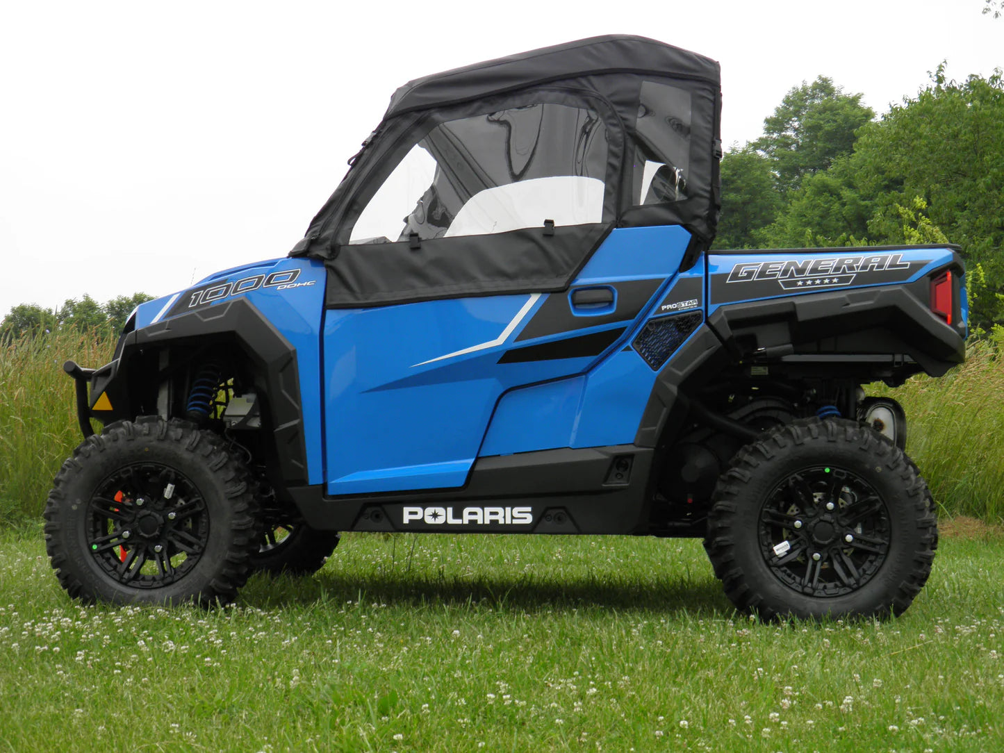 Polaris General - Full Cab Enclosure for Hard Windshield