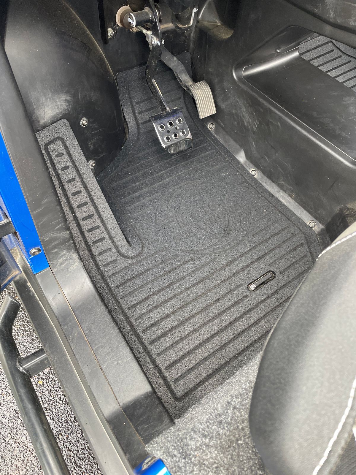 Polaris General Rubber Floor Mats - UTV Rubber floor mats