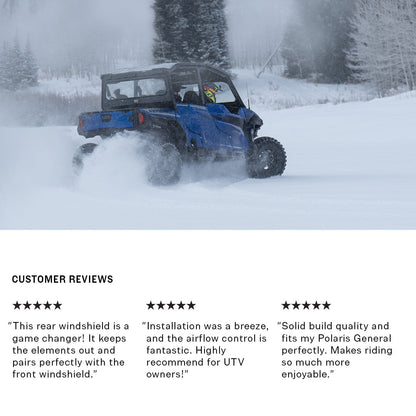 Polaris General Tinted Rear Windshield - Rear Windshield