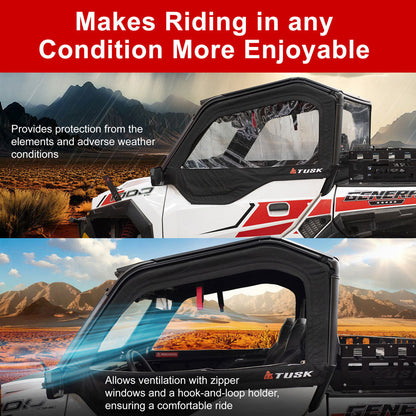 Polaris General Tusk Soft Upper Doors