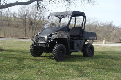 Polaris Mid-Size 2-Passenger Ranger (2009-2014) - Vinyl Windshield/Top Combo - Windshield/Roof