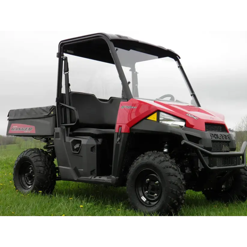 Polaris Mid-Size 570 Ranger 2-Seater - 1 Pc Scratch-Resistant Windshield with Vent Option