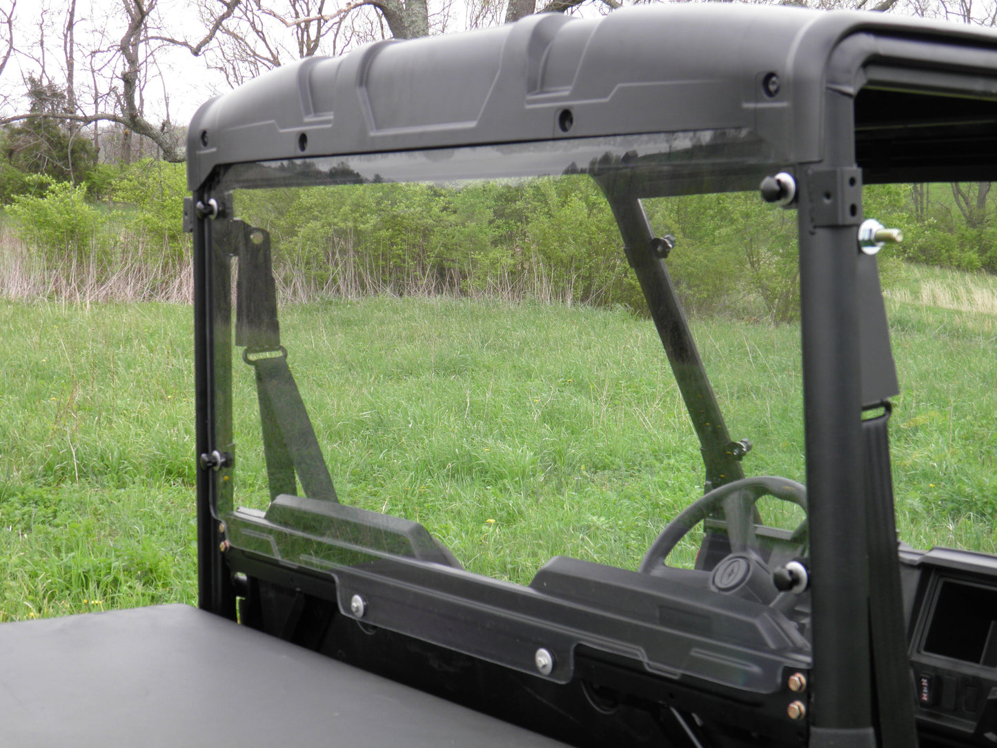 Polaris Mid-Size 570 Ranger 2-Seater - Lexan Back Panel w/Vent Option - Windshields