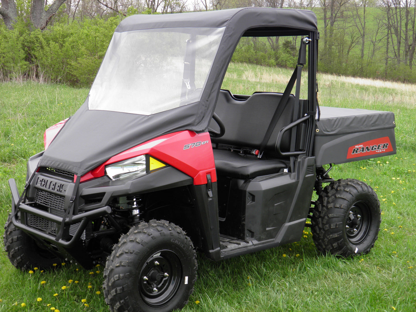 Polaris Mid-Size 570 Ranger 2-Seater - Vinyl Windshield/Top Combo - Windshield/Roof