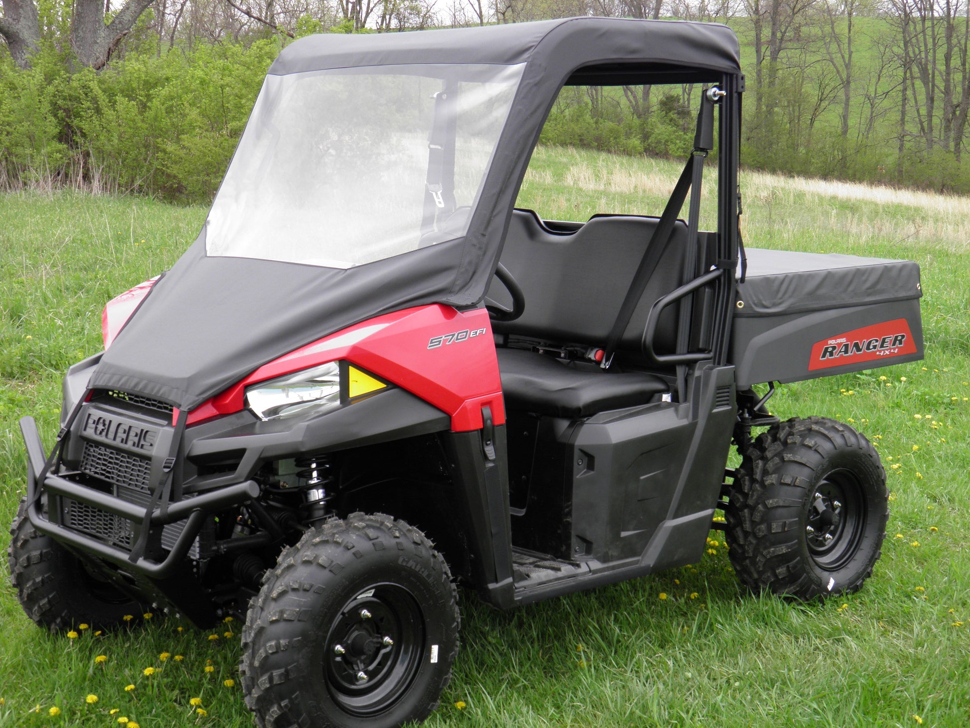 Polaris Mid-Size 570 Ranger 2-Seater - Vinyl Windshield/Top Combo - Windshield/Roof