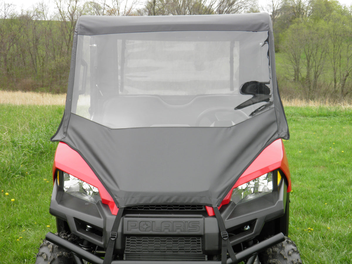 Polaris Mid-Size 570 Ranger 2-Seater - Vinyl Windshield/Top/Rear Combo - Windshield/Roof/Back Panel