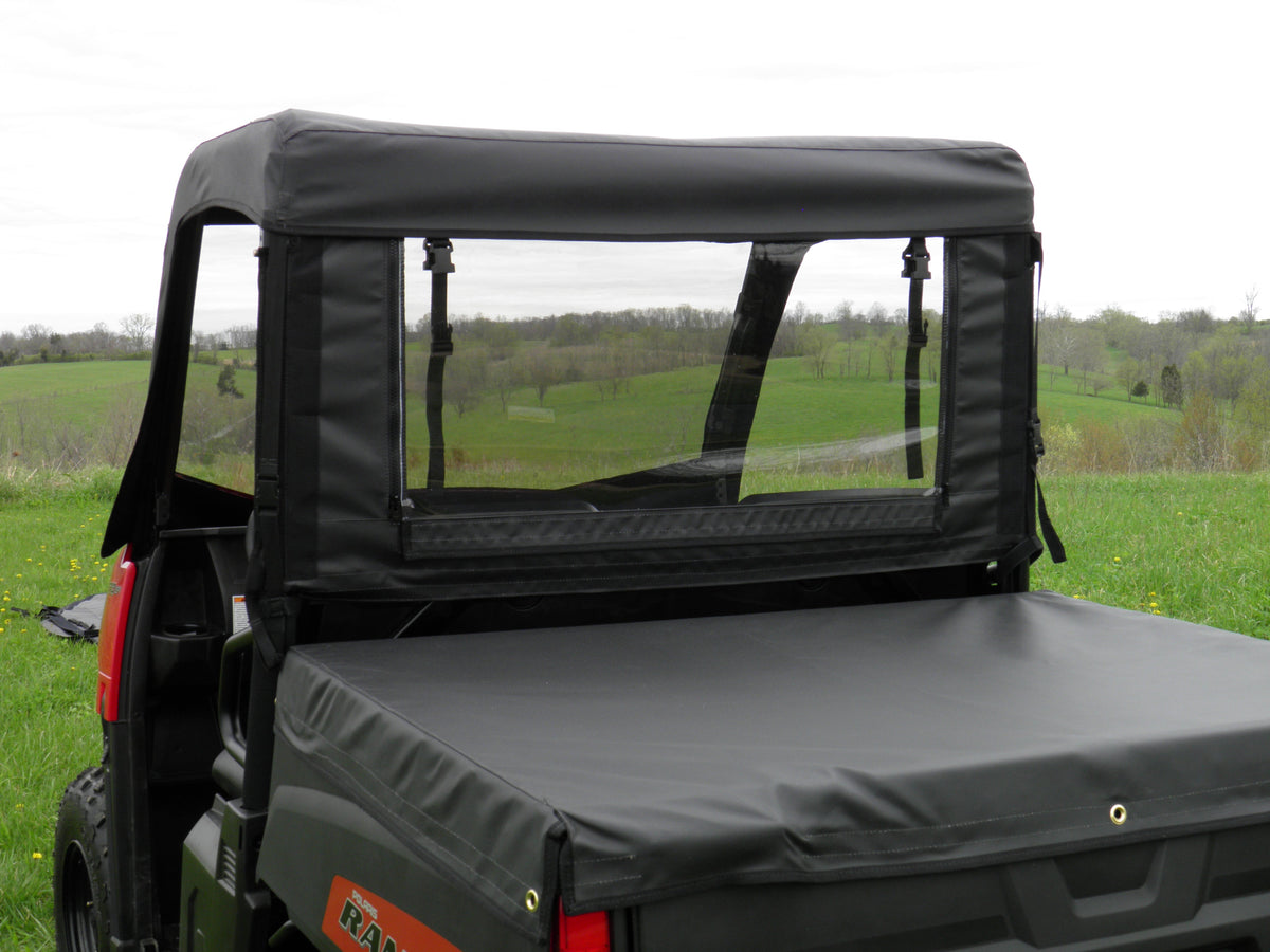 Polaris Mid-Size 570 Ranger 2-Seater - Vinyl Windshield/Top/Rear Combo - Windshield/Roof/Back Panel