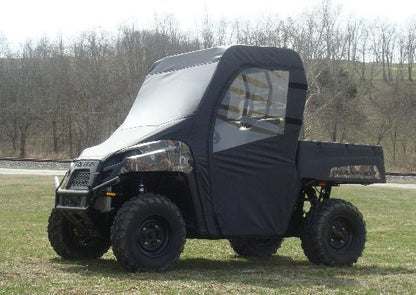 Polaris Mid-Size Ranger 2-Passenger (2009-2014) - Full Cab Enclosure with Vinyl Windshield - Full Cab Enclosure