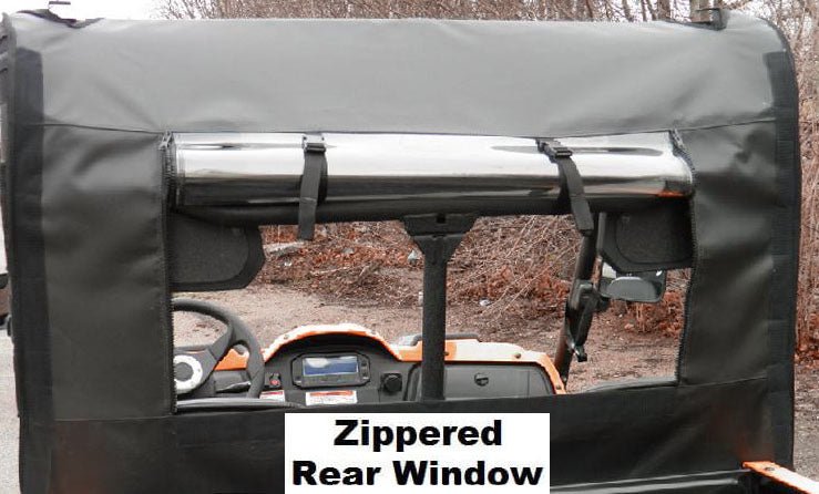 Polaris Mid-Size Ranger 2-Passenger (2009-2014) - Full Cab Enclosure with Vinyl Windshield - Full Cab Enclosure