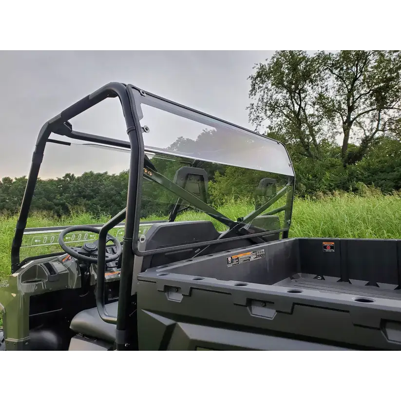 Polaris Mid-Size Ranger 2-Passenger (2009-2014) - Lexan Back Panel w/Vent Option