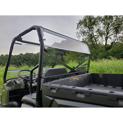 Polaris Mid-Size Ranger 2-Passenger (2009-2014) - Lexan Back Panel w/Vent Option