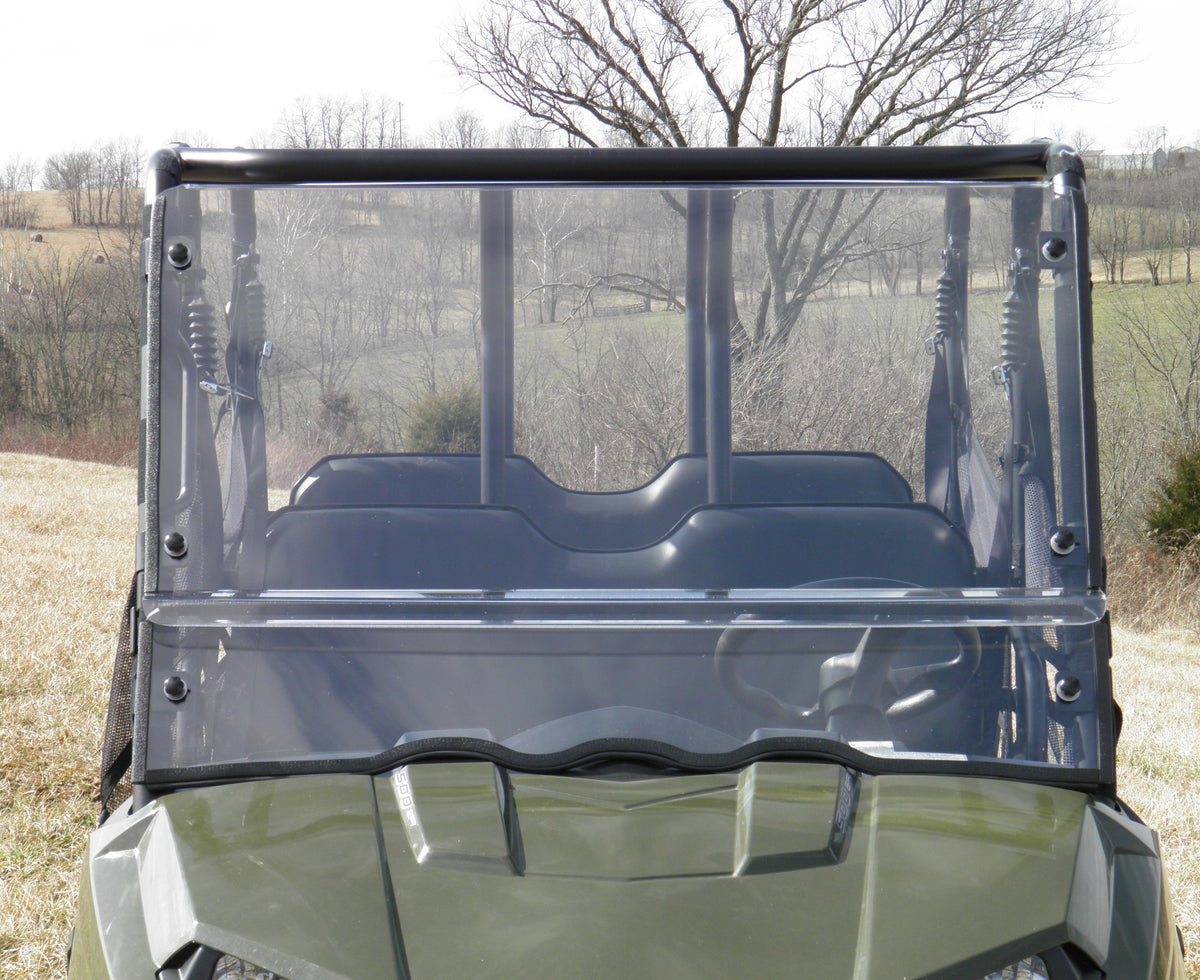 Polaris Mid-Size Ranger 2-Passenger (2009-2014) - 2 Pc Scratch-Resistant Windshield - Windshields