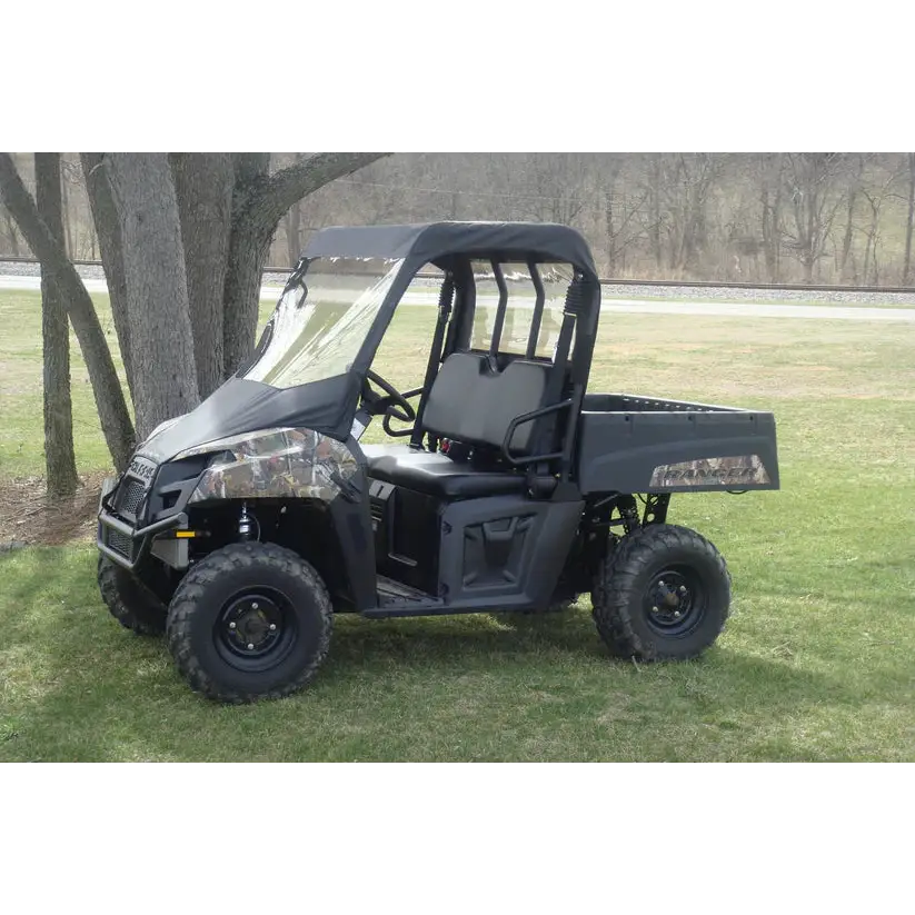 Polaris Mid-Size Ranger 2-Passenger (2009-2014) - Vinyl Windshield/Top/Rear Combo
