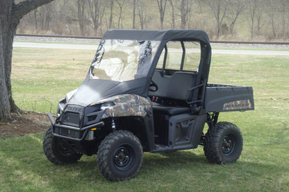 Polaris Mid-Size Ranger 2-Passenger (2009-2014) - Vinyl Windshield/Top/Rear Combo - Windshield/Roof/Back Panel