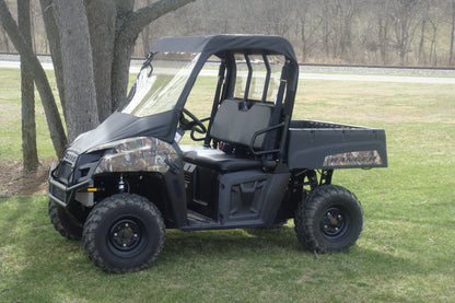 Polaris Mid-Size Ranger 2-Passenger (2009-2014) - Vinyl Windshield/Top/Rear Combo - Windshield/Roof/Back Panel