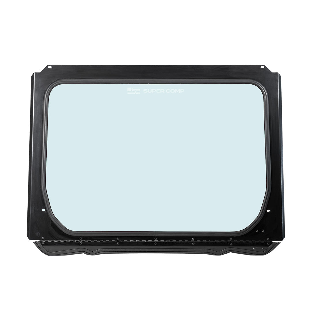 Polaris Pro R Front Windshield - Glass Front Windshield