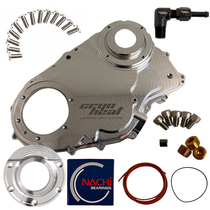 Polaris Pro R PTL Cover Torque Plate - Raw Billet - Transmission