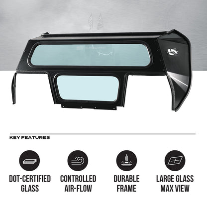 Polaris Pro R Rear Windshield Tinted (2025 - 2026) - Rear Windshield