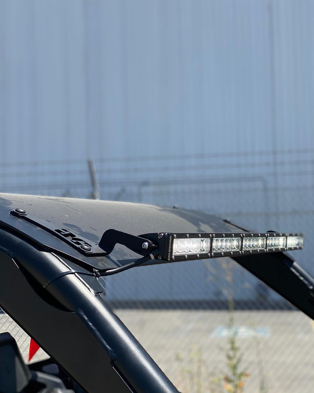 Polaris Pro R RZR 30’’ Roof Mounts For Light Bar or MPM Mount - rzr roof mount