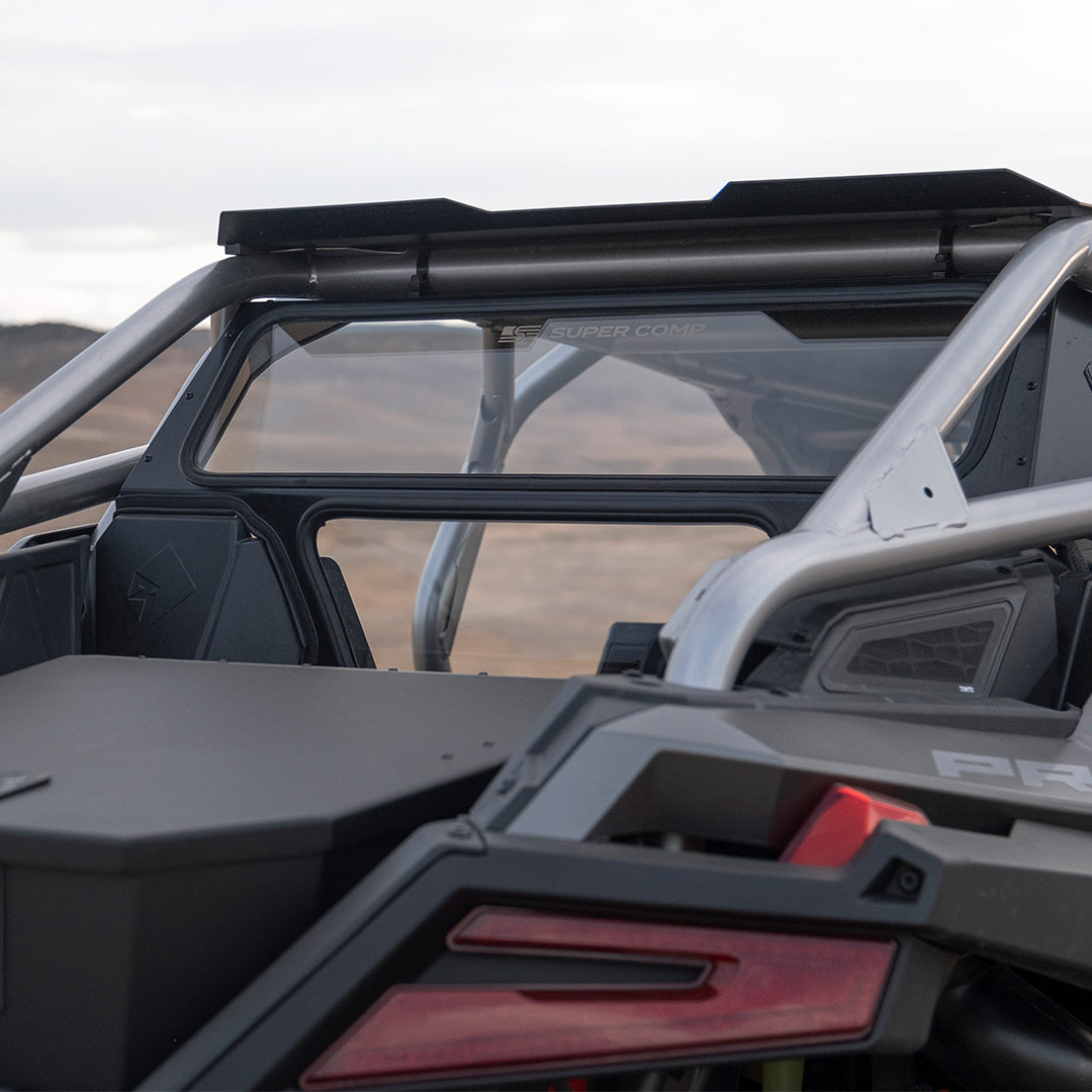 Polaris Pro R Tinted Rear Windshield (2022 - 2024) - Rear Windshield