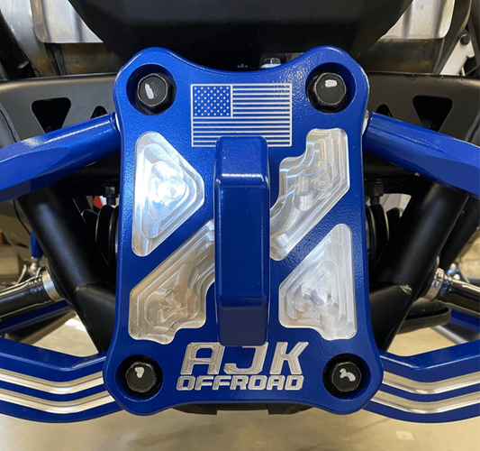 Polaris Pro R / Turbo R / Pro S Billet Radius Rod Plate / Pull Plate - Towing