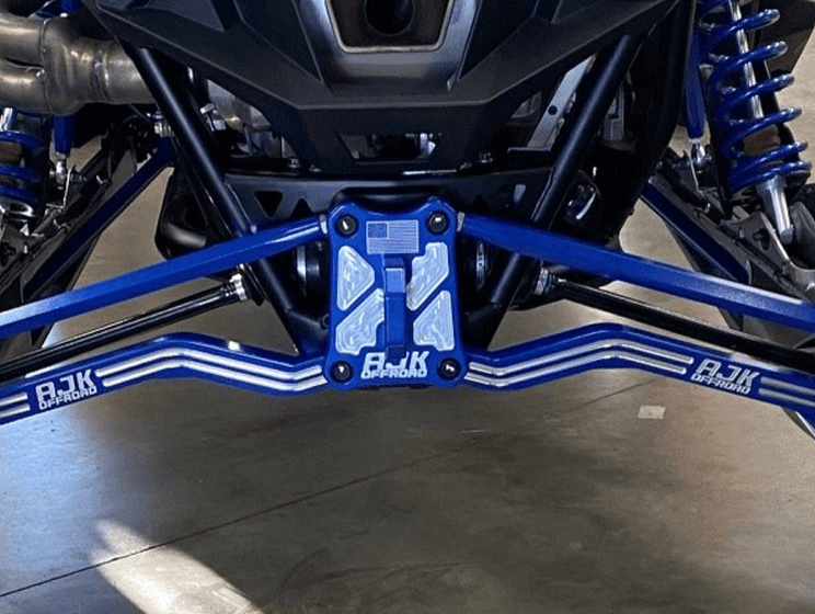 Polaris Pro R / Turbo R / Pro S Billet Radius Rod Plate / Pull Plate - Towing