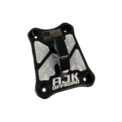 Polaris Pro R / Turbo R / Pro S Billet Radius Rod Plate / Pull Plate - Yes / Black - Towing
