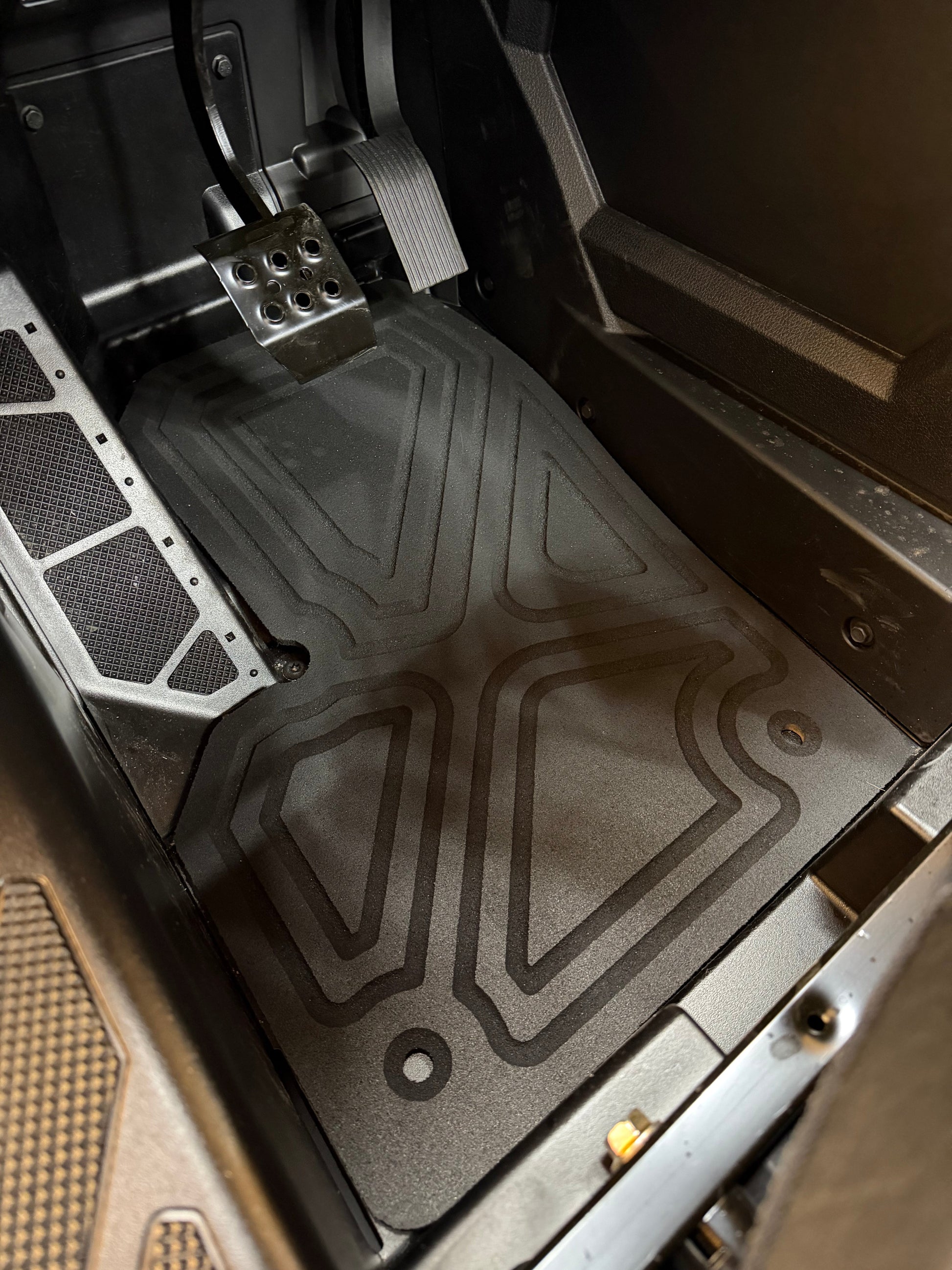 Polaris Pro XP / Pro R HD 9mm Rubber Mats (2019 - current) - Floor Mat